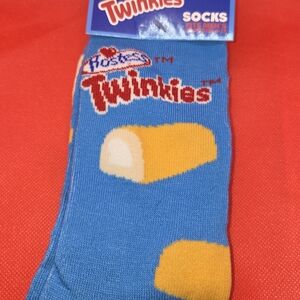 Twinkies Blue and Yellow Men's Socks
